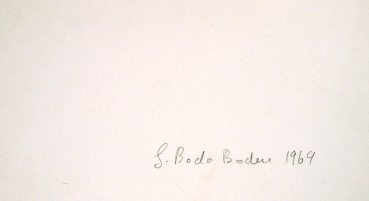 Bodo Boden, Zum 500. Geburtstag Albrecht Dürers im Jahr 1969