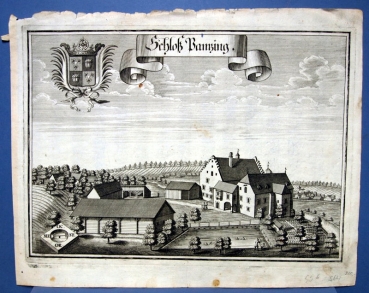 Michael Wening, (1645- 1718), Castle Panzing, Gangkofen