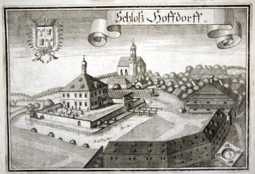 Michael Wening (1645- 1718), Castle Hoffdorff, today Castle Hofdorf, Mengkofen