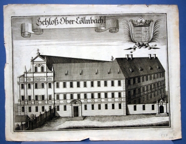 Michael Wening (1645-1718), Schloß Ober Cöllnbach, heute Schloss Oberköllnbach, Gemeinde Postau