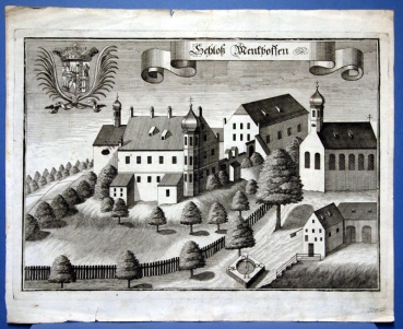 Michael Wening (1645- 1718), Schloß Menthoffen