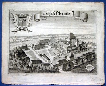 Michael Wening (1645- 1718), Schloß Oberndorff, heute Schloss Oberndorf, Osterhofen