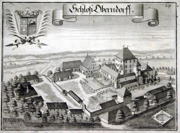 Michael Wening (1645- 1718), Schloß Oberndorff, heute Schloss Oberndorf, Osterhofen