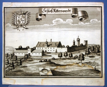 Michael Wening (1645- 1718), Schloß Ritterswerdt, heute Ritterwörth, Geisenfeld