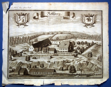 Michael Wening (1645- 1718), Röslsperg, Rößlberg bei Diemendorf