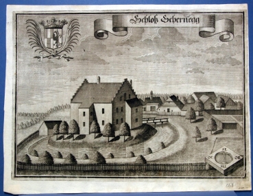Michael Wening (1645- 1718), Schloß Schernegg, Eggenfelden, Rottal/ Inn