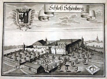 Michael Wening (1645- 1718), Schloß Schönberg, Mühldorf/ Inn