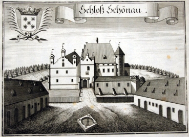 Michael Wening (1645- 1718), Castle Schönau, Eggenfelden, Rottal/ Inn