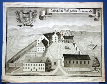 Michael Wening (1645- 1718), Schloß und Hoffgebau Traylesriedt, Schloss Draxelsried, Regen