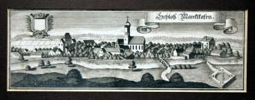 Michael Wening (1645- 1718), Schloß Marcklkofen, heute Schloss Marklkofen, Dingolfing- Landau