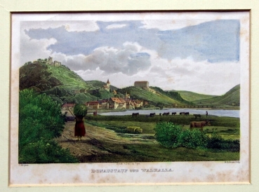 J. Alt (1789-1872), Donaustauff und Walhalla