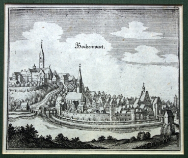 Matthäus Merian (1593-1650), Hochenwart, today Hohenwart, Ingolstadt