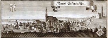 Michael Wening (1645- 1718), Marckt Geissenhaussen, today Geisenhausen, Landshut