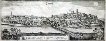 Matthäus Merian (1593-1650), Landau