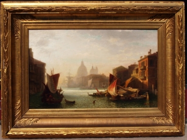 Conrad Hoff (1816-1883), Venedig - Canale Grande