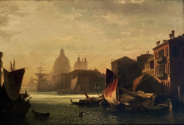 Conrad Hoff (1816-1883), Venedig - Canale Grande