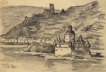 Bina, Peter (1888-1969), Kaub am Rhein