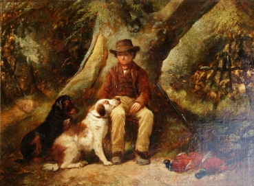 Armfield, George attributed (1808-1893), The Tired Hunter