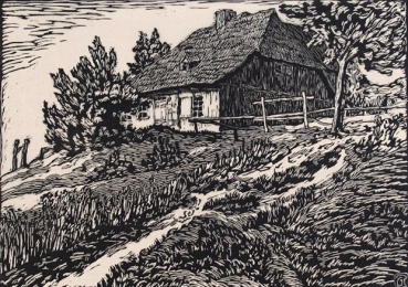 Richard Grimm-Sachsenberg, (1873-1952), Haus am Aschberg