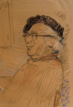 Georg Weidenbacher, Selbstportrait