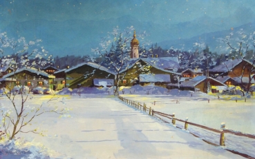 Carl Braml, Snowy mountain village