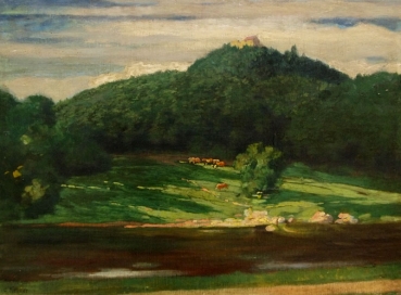 Georg Kellner, view of the valley