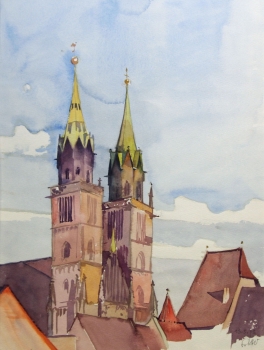 Peter Leonhardt, Türme der Sebalduskirche