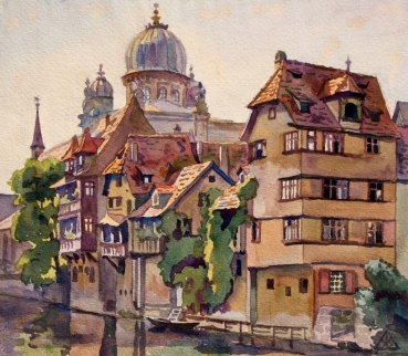 Karl Seubert, Nürnberg, Insel Schütt