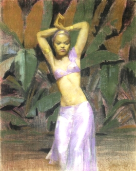Expressionist around 1920, Dancer