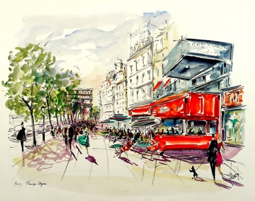 Jacques Guillery, Paris Champs Elysee