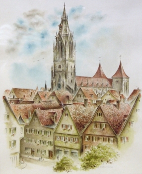 Ludwig Schäfer-Grohe, St. Mary's Church in Reutlingen,Original