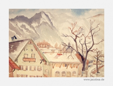 Josef Pöhlmann, Winterlandschaft