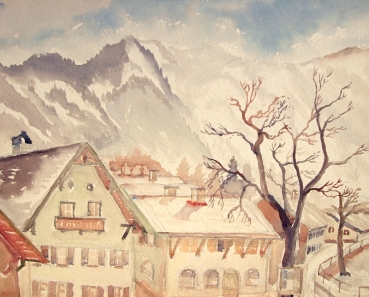 Josef Pöhlmann, Winterlandschaft