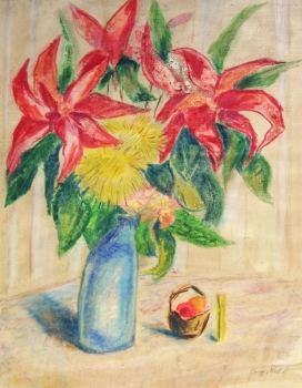 Toni Völkel, Bouquet in Vase