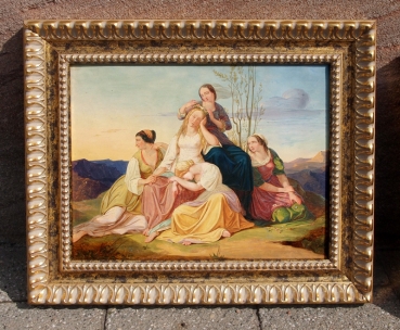 Andreas Josef Fortner, (1809 Prag-1862 München) Flora und die Zephyre,