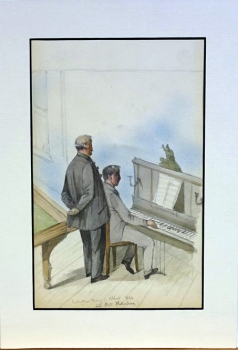 Wilhelm Trost, Pianist