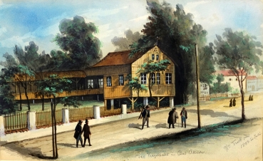 Wilhelm Trost, The cone-house in Bad Abbach