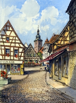 Franz Krauss, Zirndorf city view