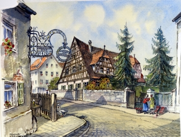 Franz Krauss, Zirndorf city view