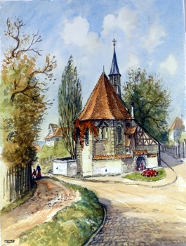 Franz Krauss, Chapel in Franconia