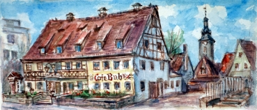 Karl Dörrfuß, Cafe Bub