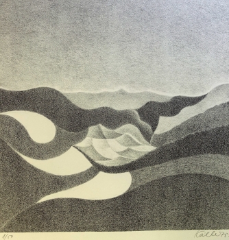 Udo Kaller, Abstract mountain landscape