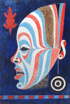 Willi Hertlein, Woman mask