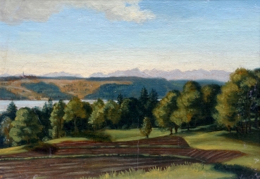 August Carl Graf von Seinsheim, Pöcking am Starnberger See