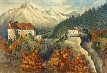 Monogrammist W.G., Castle Tyrol 18.XI.1902