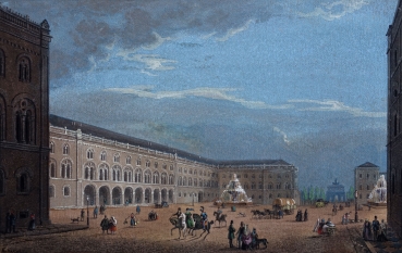 Conrad Geyer, View of the Ludwig-Maximilian-University, Munich