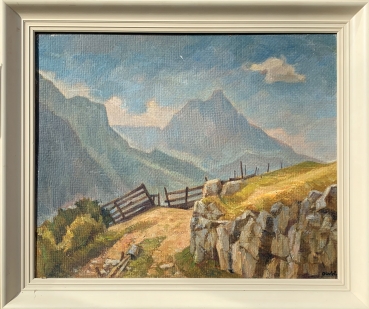 Hans Oertle, Südtiroler Berglandschaft