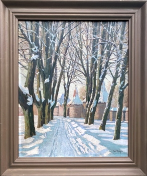 Karl Roeger, Verschneite Allee