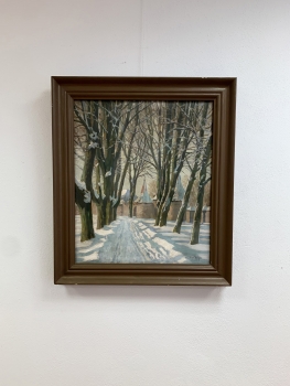 Karl Roeger, Verschneite Allee