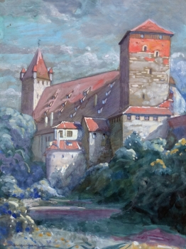 Hermann Buschmann, Kaiserstallung der Nürnberger Burg